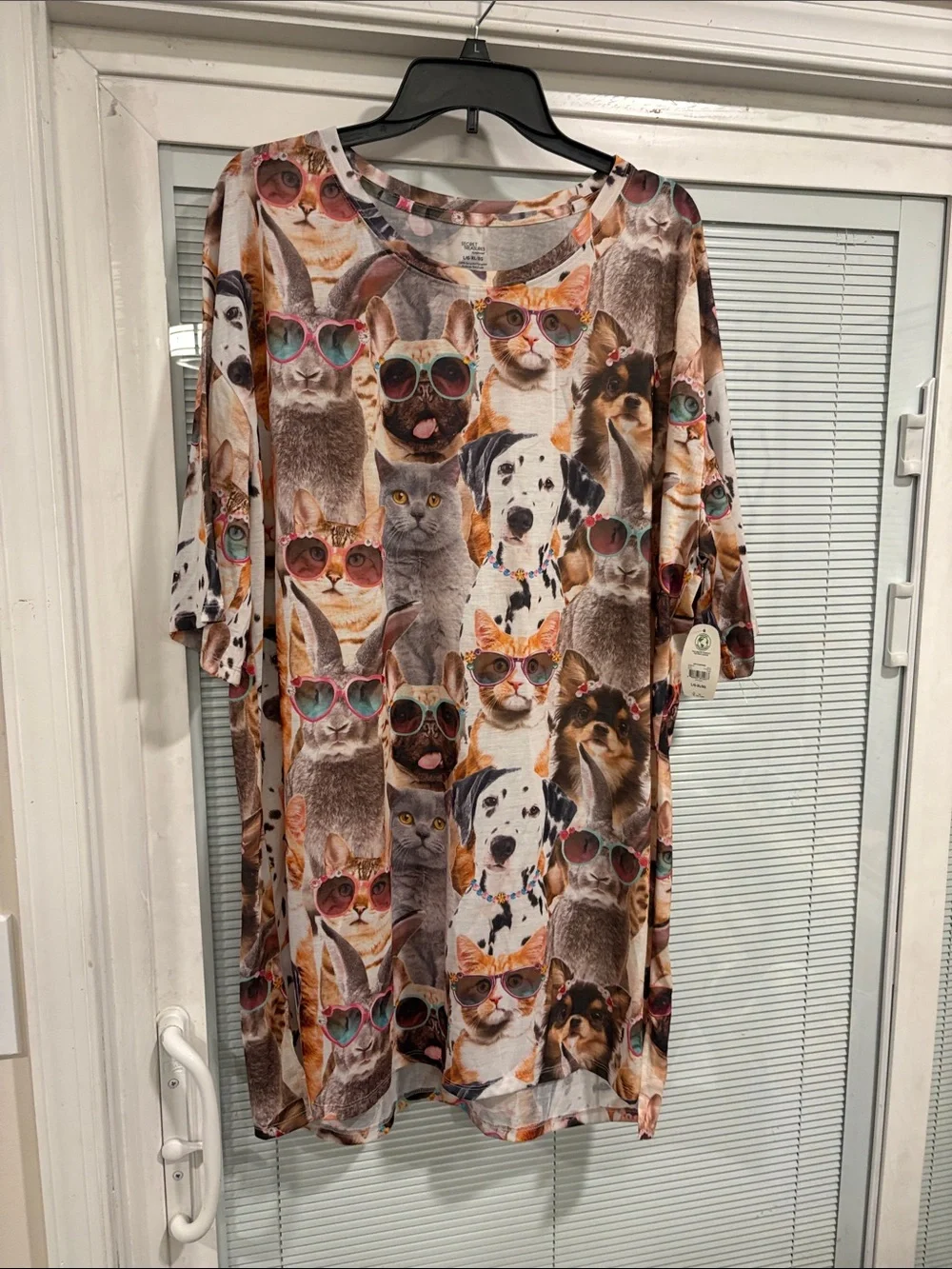 Secret Treasures Multicolor Pet Portrait Tunic